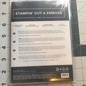 Stampin’ Up! Cut & Emboss Dies Birthday Chick